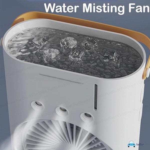 Mini Double Fan Air Cooler